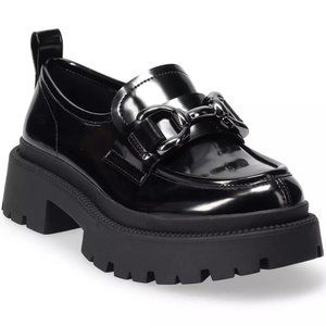 Ashlee Platform Lug-Sole Bit Loafers